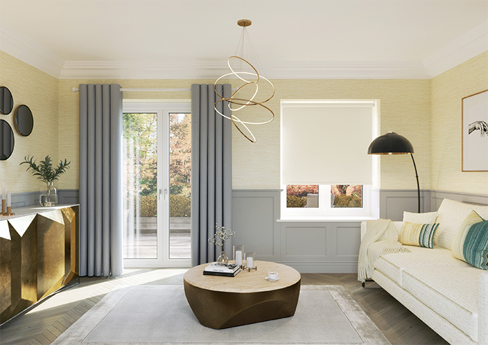 Mikardo (Blackout), Blended Cream - Roller Blind - Image 8